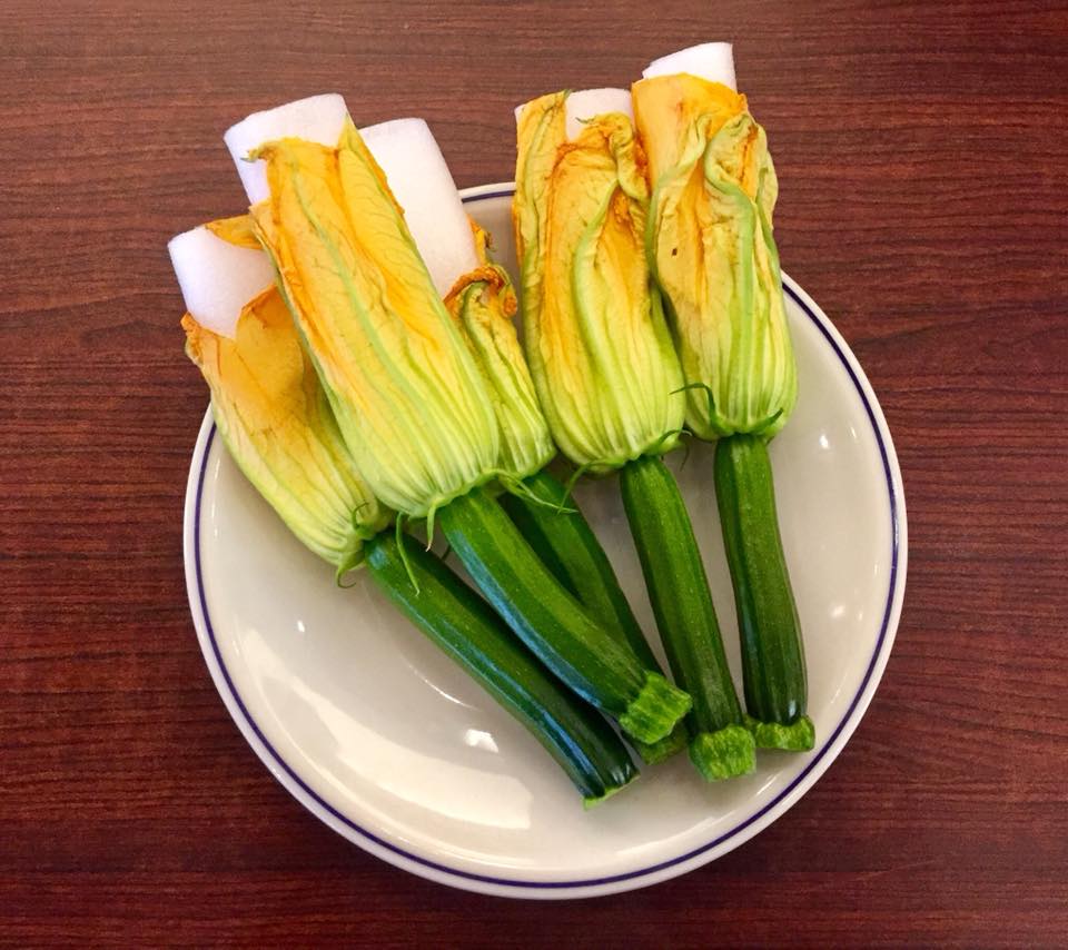 花ズッキーニのフリット ラ ゴッチャトウキョウ